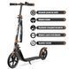Самокат BLADE Sport PU Cross 230/230 mm, black/brown 230188 фото 7