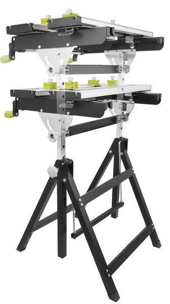 Ryobi Верстак складаний RWB03 600х570х760мм навантаження до 100кг 12.5кг 150278-129937 фото