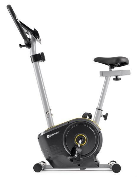 Велотренажер магнітний Hop-Sport HS-2050H Sonic жовтий &ndash; компактний і зручний домашній тренажер 5902308223806 фото