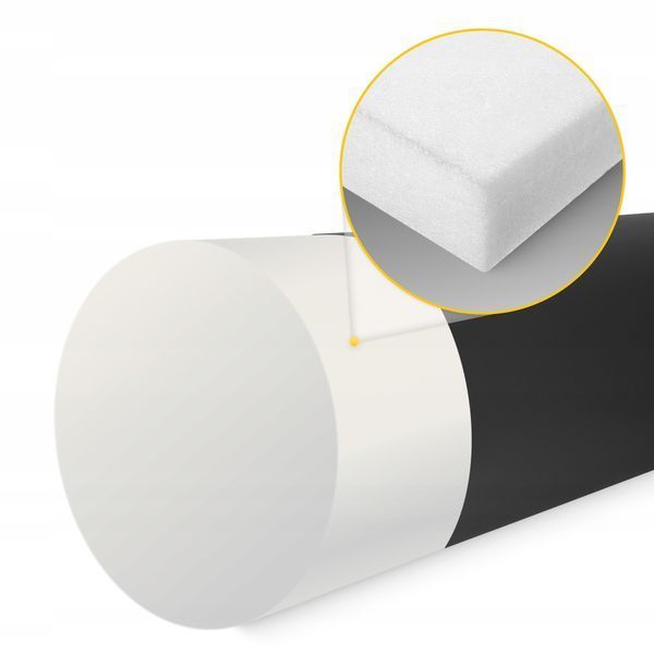 Валик для реабілітації та масажу 4FIZJO 60 x 20 см Black (P-5905973402972) P-5905973402972 фото
