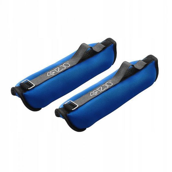 Обважнювачі-манжети для ніг та рук 4FIZJO 2 x 3 кг Black/Blue (P-5907739311115) 145421-2692 фото