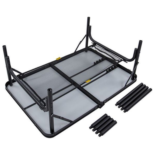 Стіл Bo-Camp Northgate 90x60 cm Black/Grey (1404184) DAS303262 фото