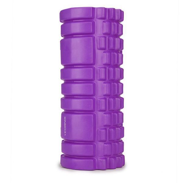 Масажний ролик Cornix EVA 33 x 14 см (валик, роллер) XR-0032 Violet 148325-2692 фото