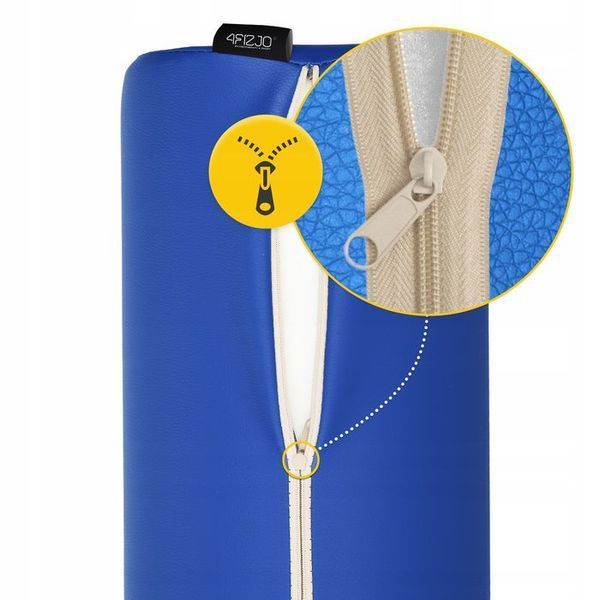 Валик для реабілітації та масажу 4FIZJO 60 x 15 см Blue (P-5907739319739) P-5907739319739 фото