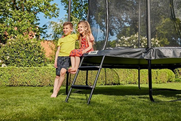 Батут Salta Comfort Edition 183 см з захисною сіткою Black 2639-09 фото