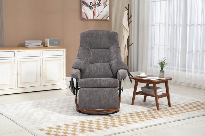 Крісло для відпочинку Avko Style ARMH 003 Dark Grey з масажем, підігрівом і вбудованою підставкою для ніг 2008247871 фото