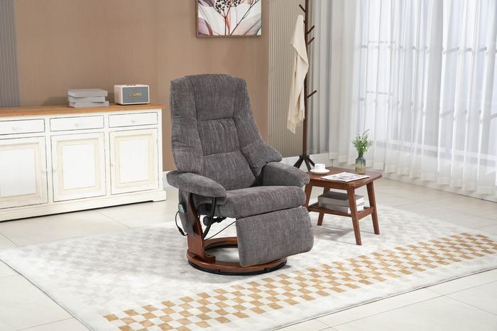 Крісло для відпочинку Avko Style ARMH 003 Dark Grey з масажем, підігрівом і вбудованою підставкою для ніг 2008247871 фото