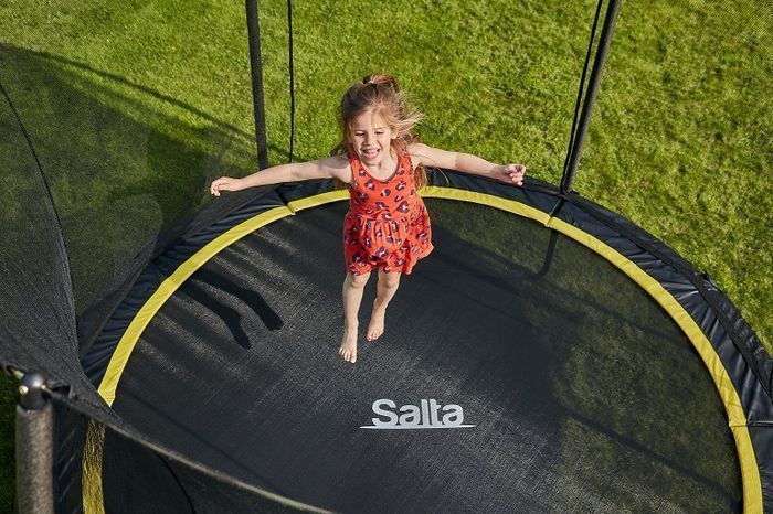 Батут Salta Comfort Edition 183 см з захисною сіткою Black 2639-09 фото