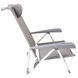 Крісло розкладне Bo-Camp Saint-Tropez Grey (1204796) DAS303395 фото 9