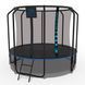 Батут FitToSky 312см Black Premium з сіткою та драбинкою 60 пружин 102251-3101 фото 2