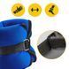 Обважнювачі-манжети для ніг та рук 4FIZJO 2 x 3 кг Black/Blue (P-5907739311115) 145421-2692 фото 10