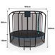 Батут FitToSky 312см Black Premium з сіткою та драбинкою 60 пружин 102251-3101 фото 4
