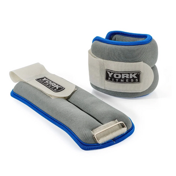Обважнювачі York Fitness Soft для рук і ніг 2х1,5кг сірий 0014961803020 фото