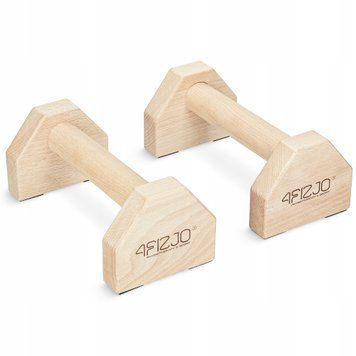 Упори для віджимань (паралетси) 4FIZJO 25 см дерев'яні (P-5905973407021) P-5905973407021 фото