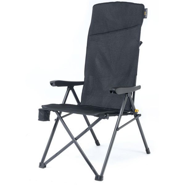 Крісло розкладне Uquip Justy XL Black (244053) DAS303233 фото