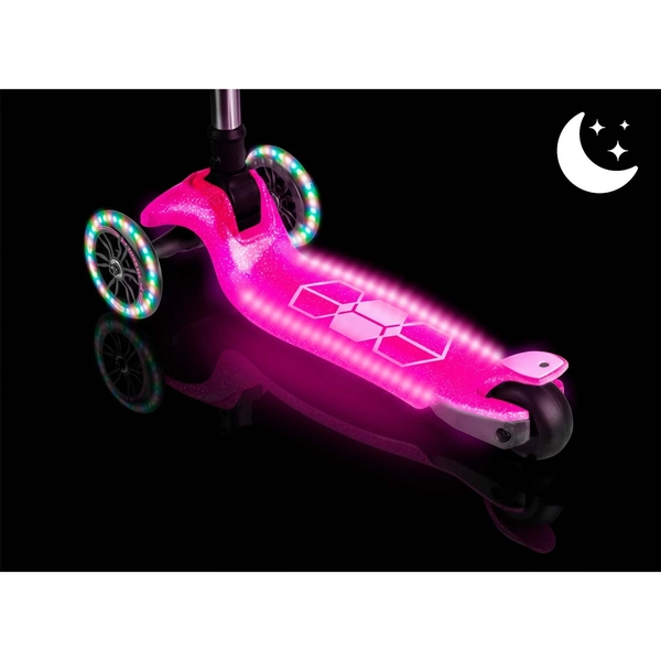 Дитячий триколісний самокат Ricokids Jelly рожевий 765901 фото