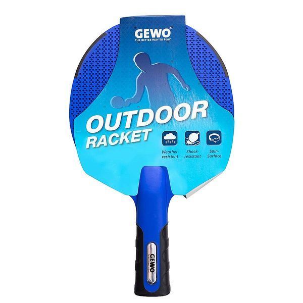 Ракетка для настільного тенісу Gewo Outdoor Blue FL (1017065001) 148427-1285036 фото