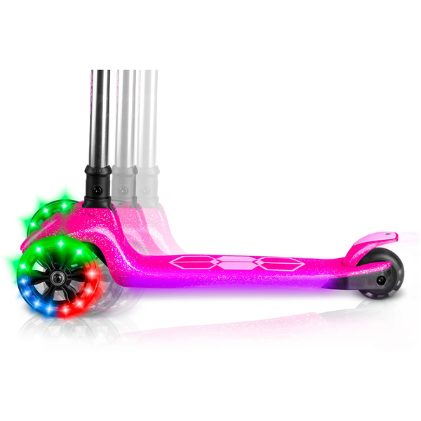 Дитячий триколісний самокат Ricokids Jelly рожевий 765901 фото