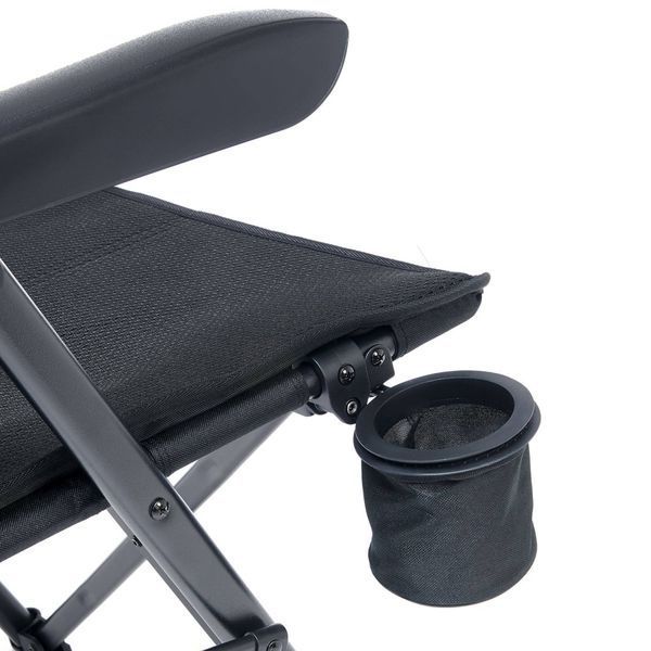 Крісло розкладне Uquip Justy XL Black (244053) DAS303233 фото