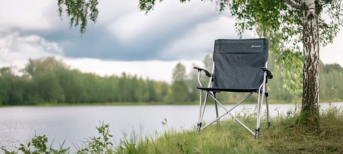 Стілець розкладний Outwell Goya Black XL (470472) 931562 фото