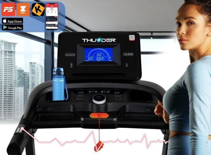 Електрична бігова доріжка Thunder Treadmil CORE-S-BLACK CORE-S-BLACK фото