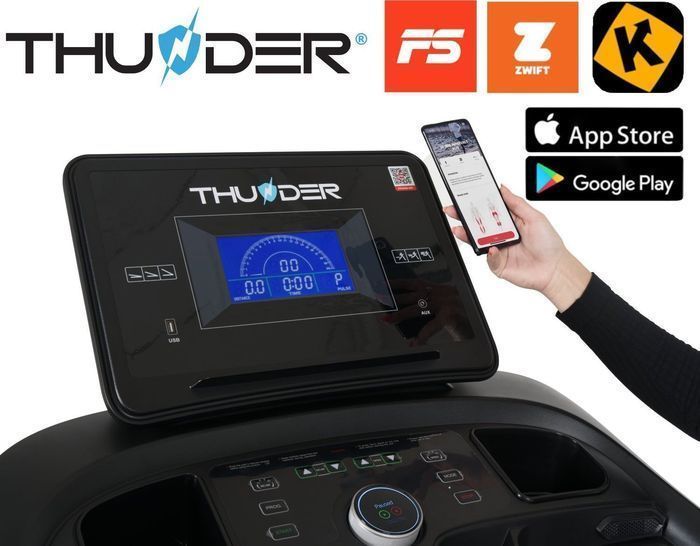 Електрична бігова доріжка Thunder Treadmil CORE-S-BLACK CORE-S-BLACK фото