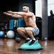 Балансувальна півсфера Gymtek G-42645 Flex Core Half Ball 58 см Блакитна &ndash; тренажер для балансу, силових і кардіо вправ вдома 5905884426456 фото 2