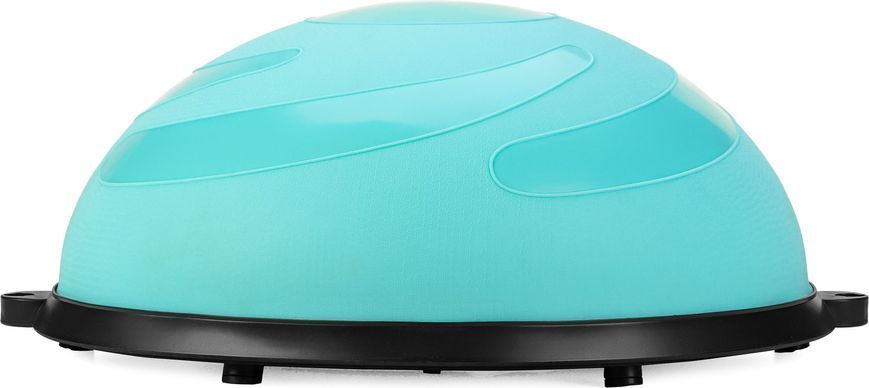Балансувальна півсфера Gymtek G-42645 Flex Core Half Ball 58 см Блакитна &ndash; тренажер для балансу, силових і кардіо вправ вдома 5905884426456 фото