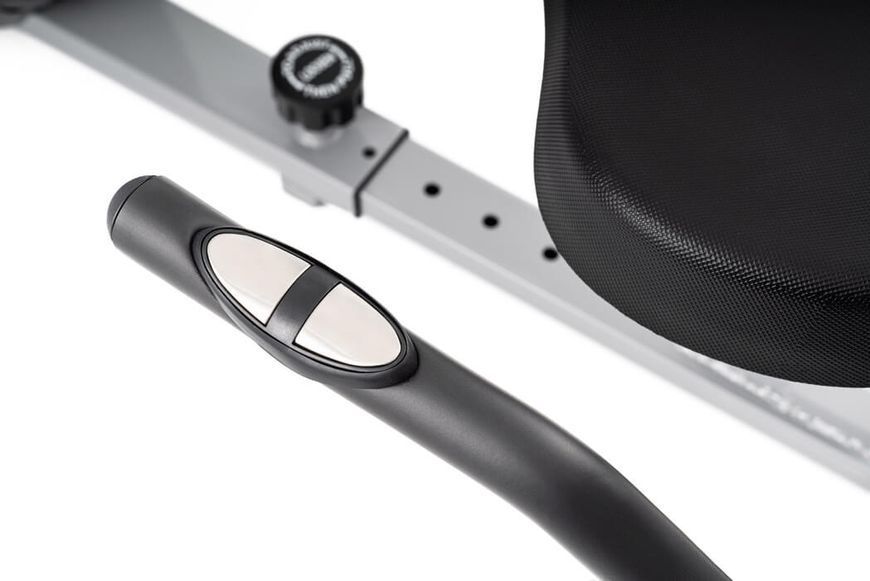 Горизонтальний велотренажер Hop-Sport HS-2050L Beat сріблястий &ndash; комфортний магнітний велотренажер для домашніх тренувань 5902308223868 фото