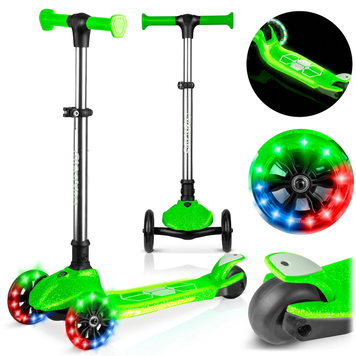Дитячий триколісний самокат Ricokids Jelly зелений 765900 фото