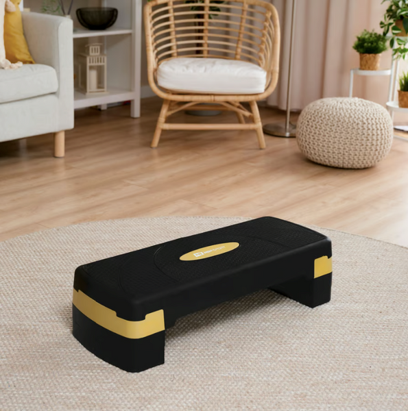 Степ платформа Hop-Sport HS-PP033AS чорно-золота 5902308235335 фото