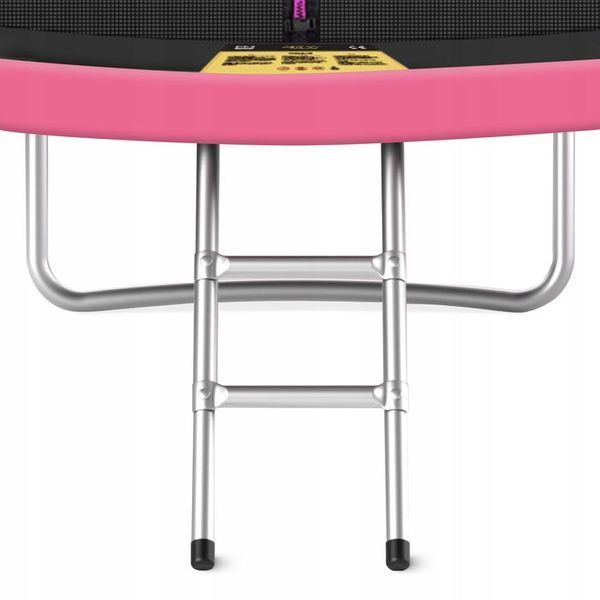 Батут із внутрішньою сіткою 4FIZJO PRO 10FT 312 см Black/Pink (P-5907739314604) 150653-2692 фото