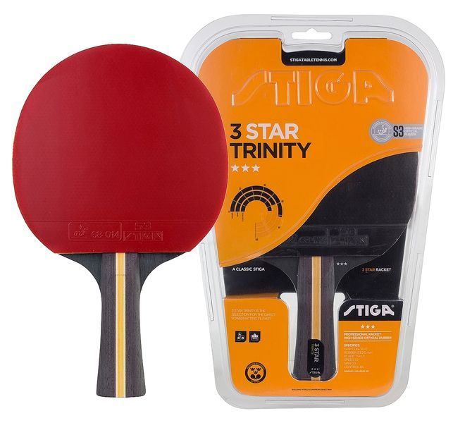 Ракетка для настільного тенісу Stiga Trinity 3 Star FL (1213-3616-01) 145076-1285036 фото