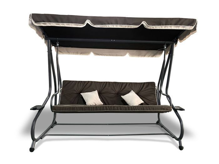 Садова розкладна гойдалка Avko Relax Plus Brown ARSC18722 101602-3101 фото