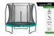 Батут Salta Comfort Edition 251 см з захисною сіткою Green 5074G 2643-09 фото 6