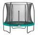 Батут Salta Comfort Edition 251 см з захисною сіткою Green 5074G 2643-09 фото 2
