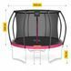 Батут із внутрішньою сіткою 4FIZJO PRO 10FT 312 см Black/Pink (P-5907739314604) 150653-2692 фото 8