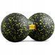Масажний м'яч подвійний 4FIZJO EPP DuoBall 12 Black/Yellow (P-5907222931332) 154261-2692 фото 1