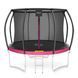 Батут із внутрішньою сіткою 4FIZJO PRO 10FT 312 см Black/Pink (P-5907739314604) 150653-2692 фото 4