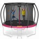 Батут із внутрішньою сіткою 4FIZJO PRO 10FT 312 см Black/Pink (P-5907739314604) 150653-2692 фото 1