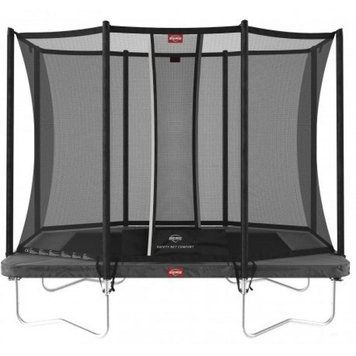 Батут Berg Ultim Favorit Grey 280x190 см з захисною сіткою Comfort 2535-3103 фото