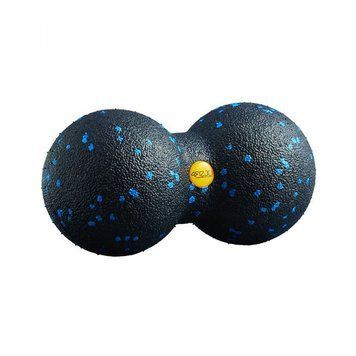 Масажний м'яч подвійний 4FIZJO EPP DuoBall 08 Black/Blue (P-5907222931318) 147918-2692 фото