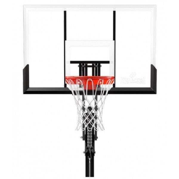 Баскетбольна стаціонарна стійка Spalding Gold In Ground 54" Acrylic 101615-04 фото