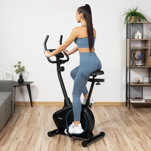 Велотренажер магнітний Gymtek XB1400 Синій 15463-1664 фото