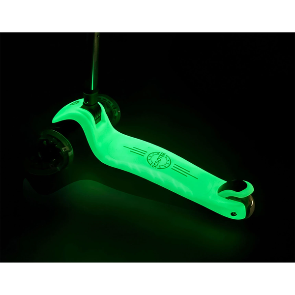 Дитячий триколісний самокат Ricokids Glow бірюзовий 765700 фото