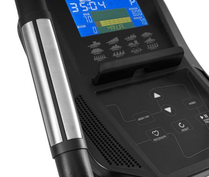 Велотренажер HS-100H Solid iConsole+ сірий &ndash; ефективний домашній електромагнітний велотренажер 5902308219984 фото