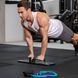 Дошка для віджимань багатофункціональна Gymtek G-66518 Різнобарвна / Чорна &ndash; тренажер 2-в-1 з еспандерами для дому та подорожей 5907766665182 фото 3