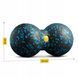 Масажний м'яч подвійний 4FIZJO EPP DuoBall 08 Black/Blue (P-5907222931318) 147918-2692 фото 6