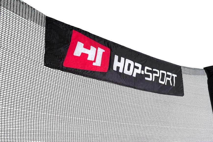 Батут Hop-Sport з внутрішньою сіткою (4 ноги) 10ft (305cm) Чорно-зелений 2897-1664 фото