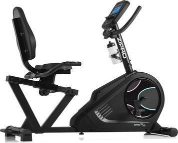 Велотренажер горизонтальний електромагнітний Zipro Iconsole+ Glow чорний 5901793678245 фото